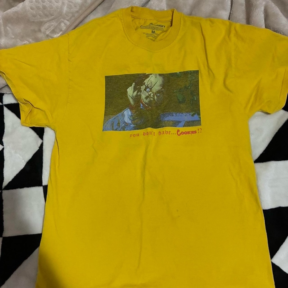 Yellow Graphic Tee